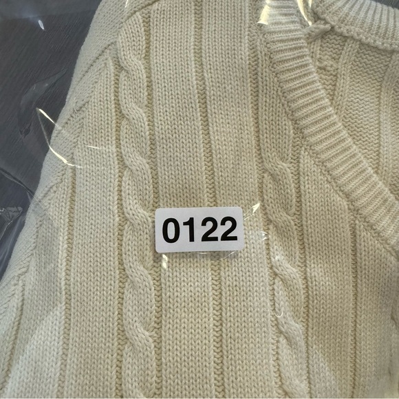 John Galt White Ida Cable Knit Sweater - Picture 11 of 11